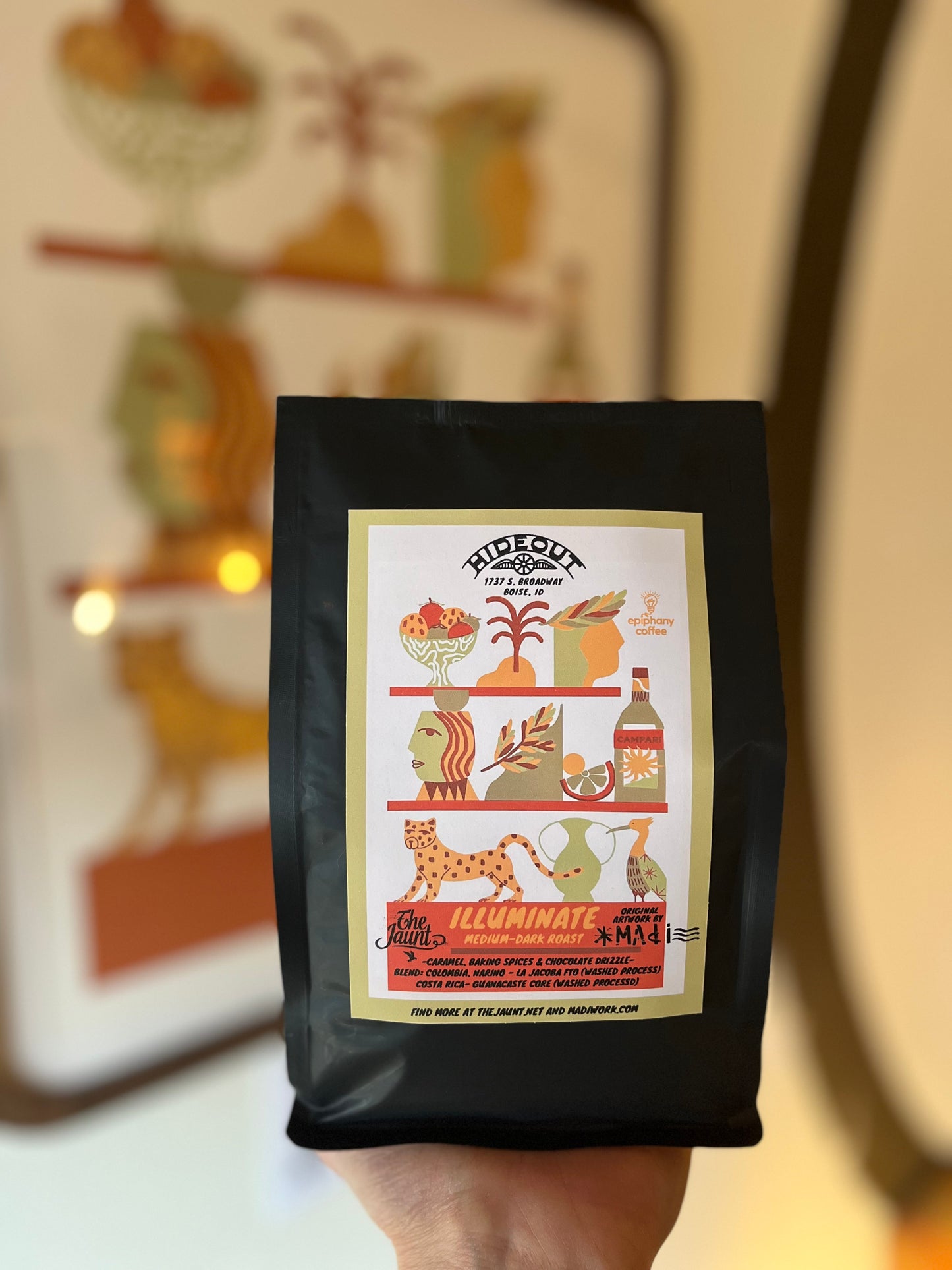 LIMITED EDITION Collaboration w/ MADI & The Jaunt - 12 oz.  Whole Bean or Ground