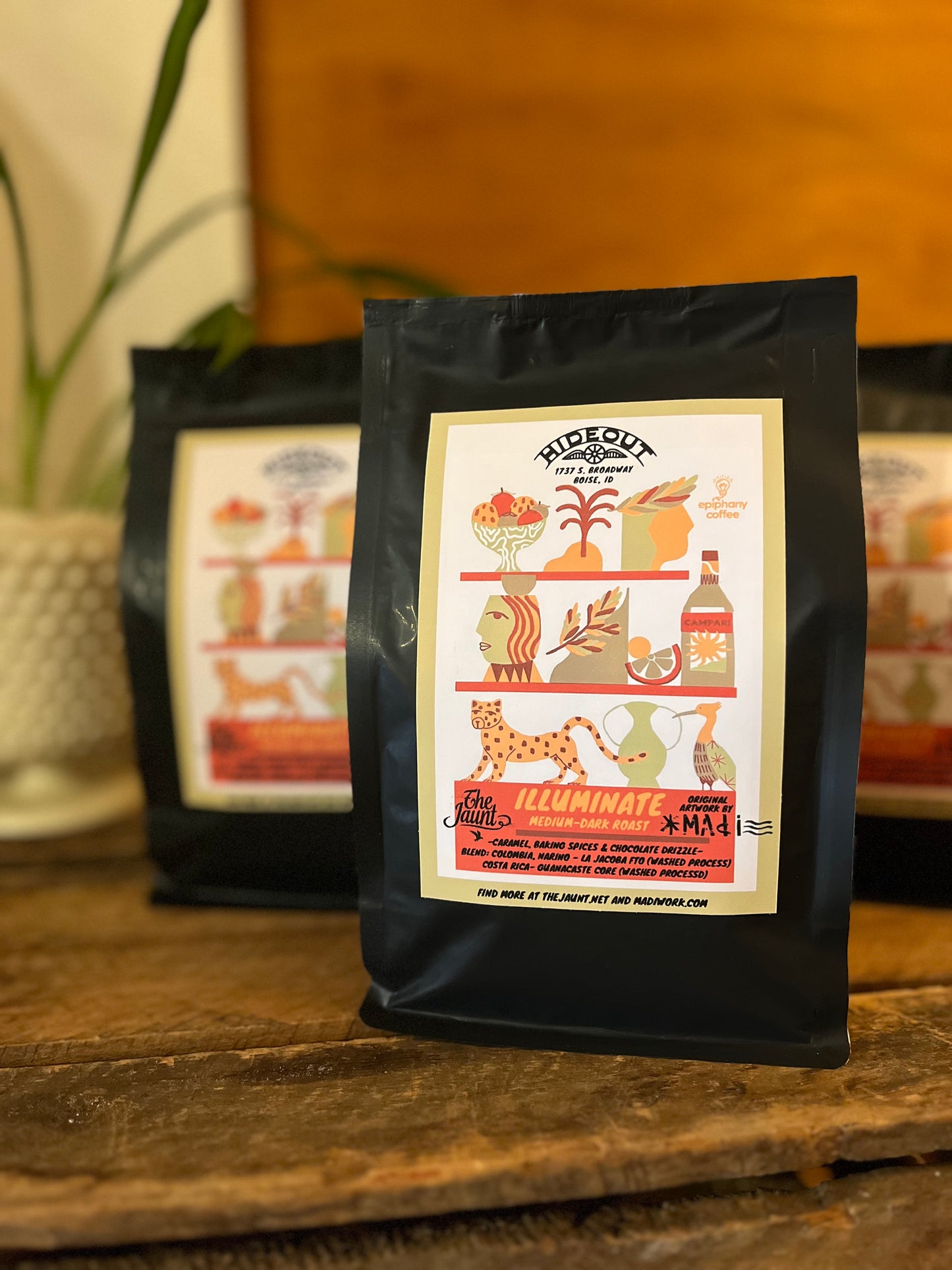 LIMITED EDITION Collaboration w/ MADI & The Jaunt - 12 oz.  Whole Bean or Ground