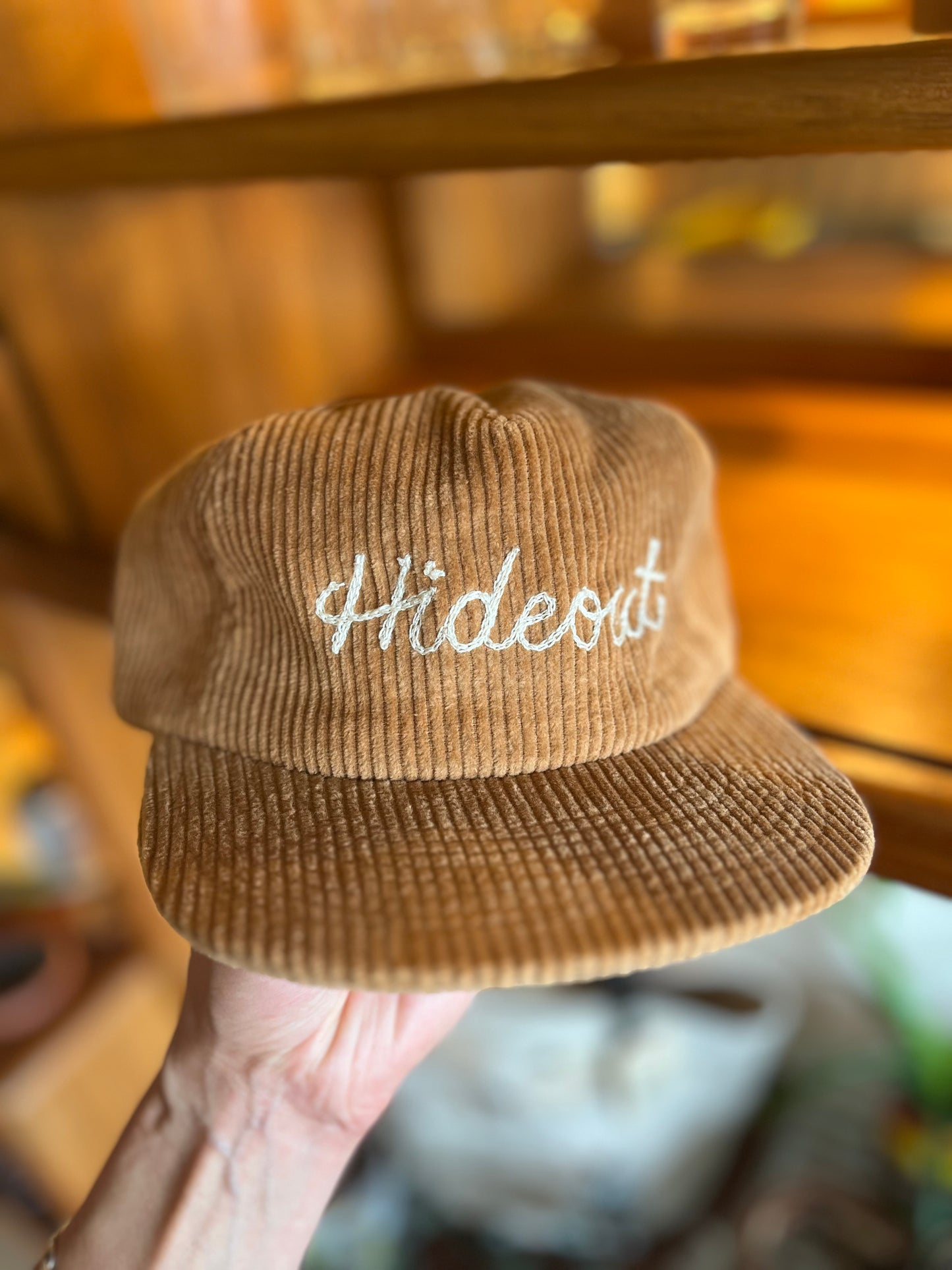 Chain Stitched Hat
