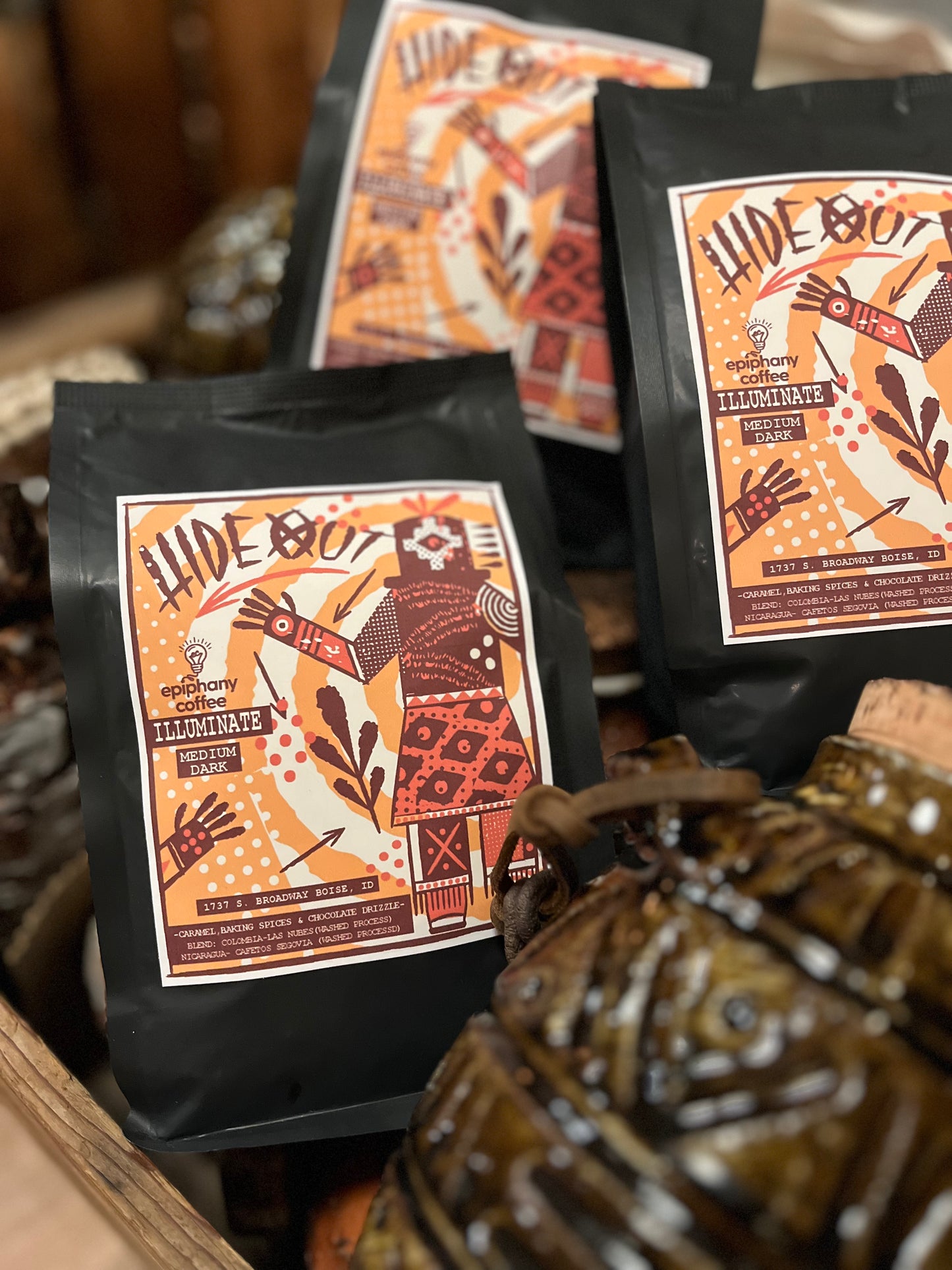 LIMITED EDITION run by Sid Enck of Seawolf Pottery 12 oz. Whole Bean or Ground