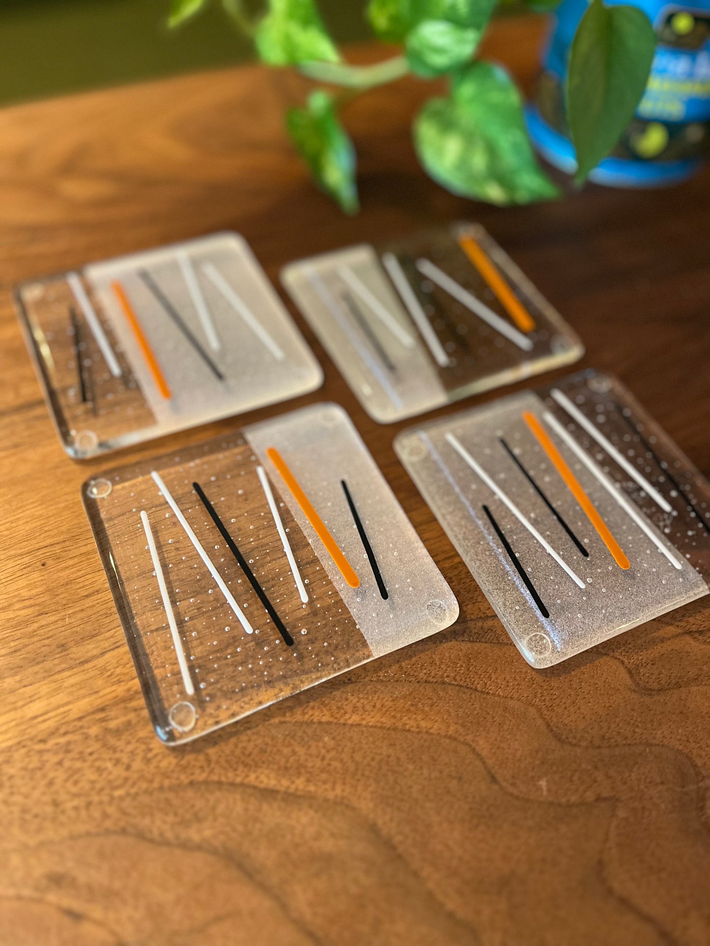 MCM Glass Coasters