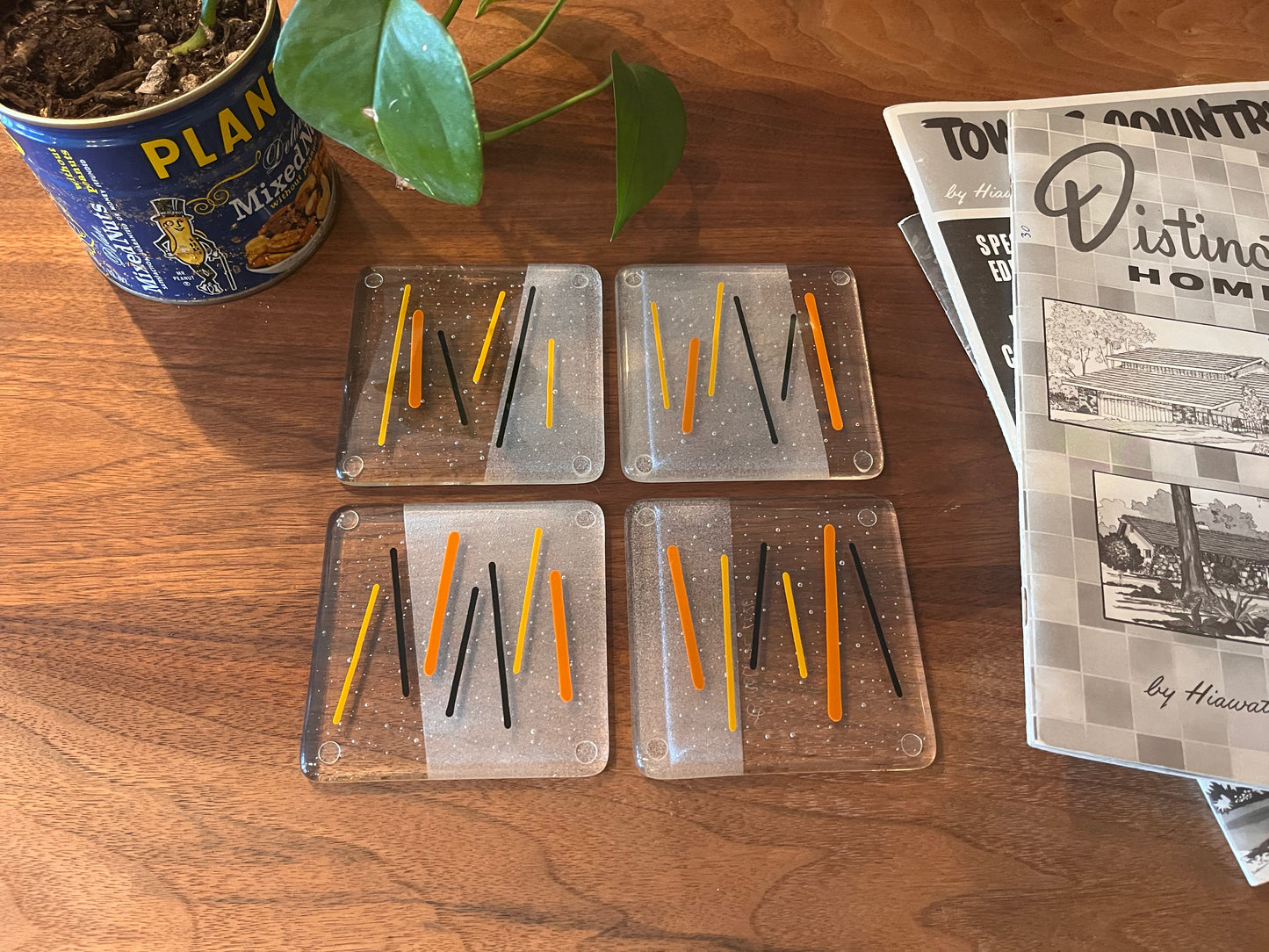 MCM Glass Coasters