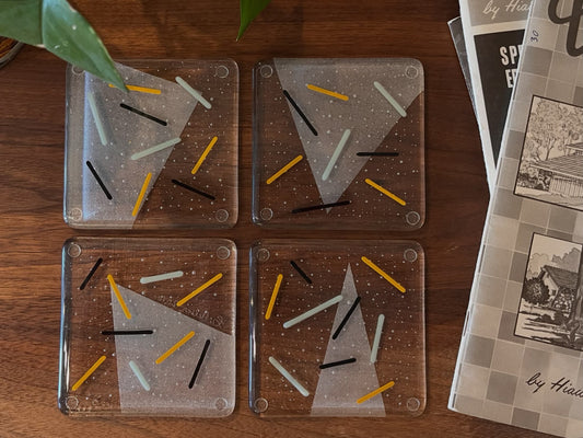 MCM Glass Coasters