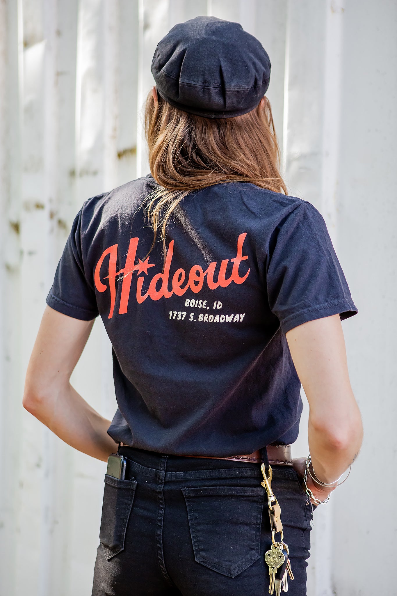 Pocket Tee (Vintage Black) – Hideout